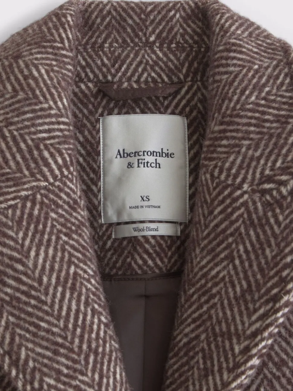 Abercrombie & Fitch Haut ajusté à chevrons
