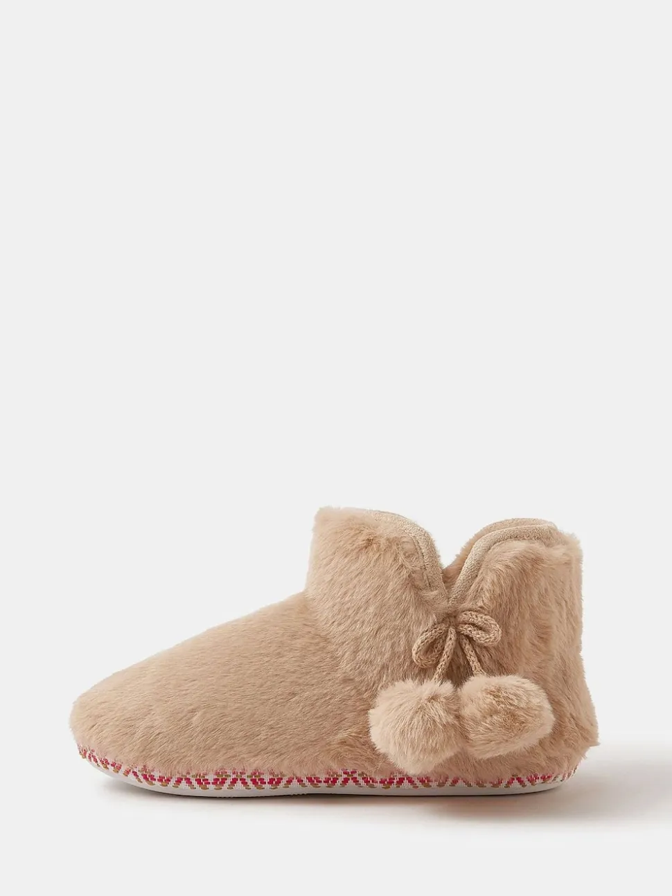 Accessorize bottes chaussons tressées duveteuses