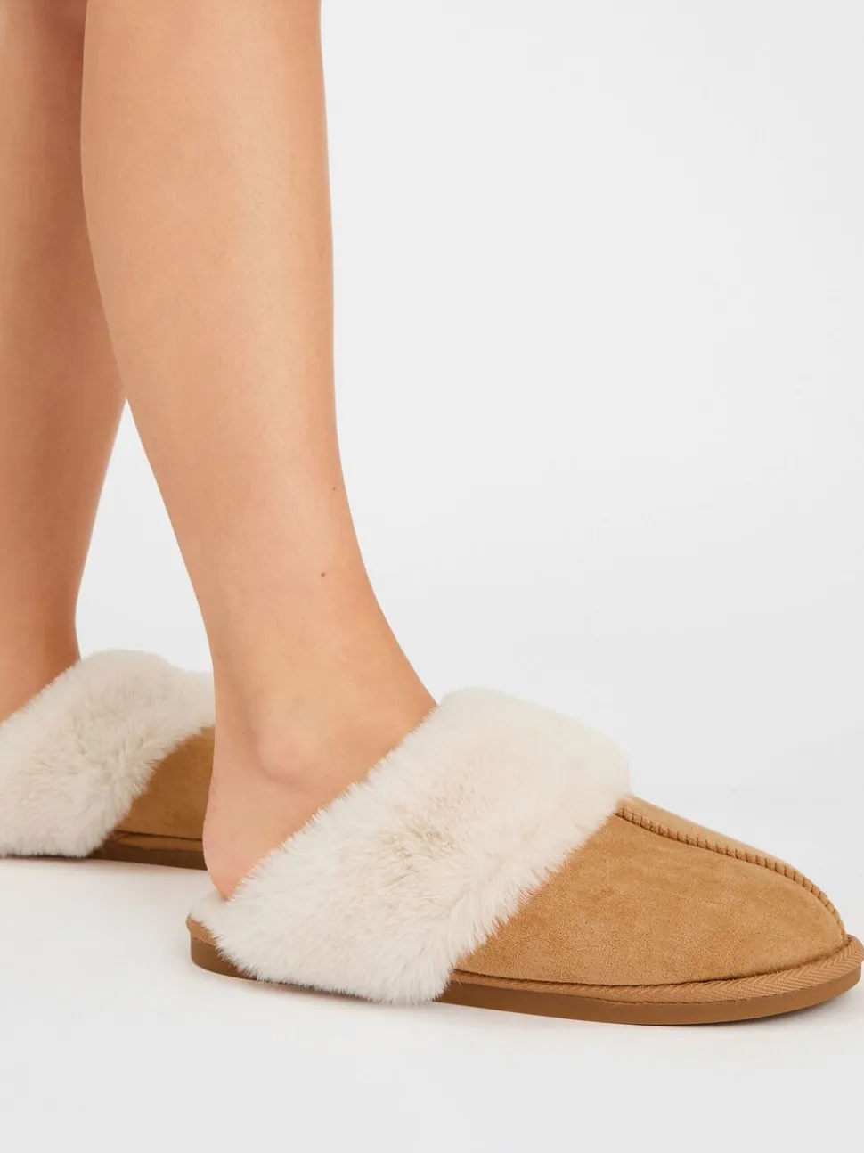Accessorize Chaussons mules en suédine