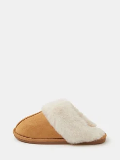 Accessorize Chaussons mules en suédine