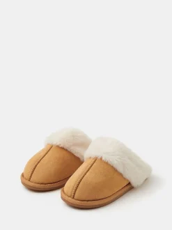 Accessorize Chaussons mules en suédine
