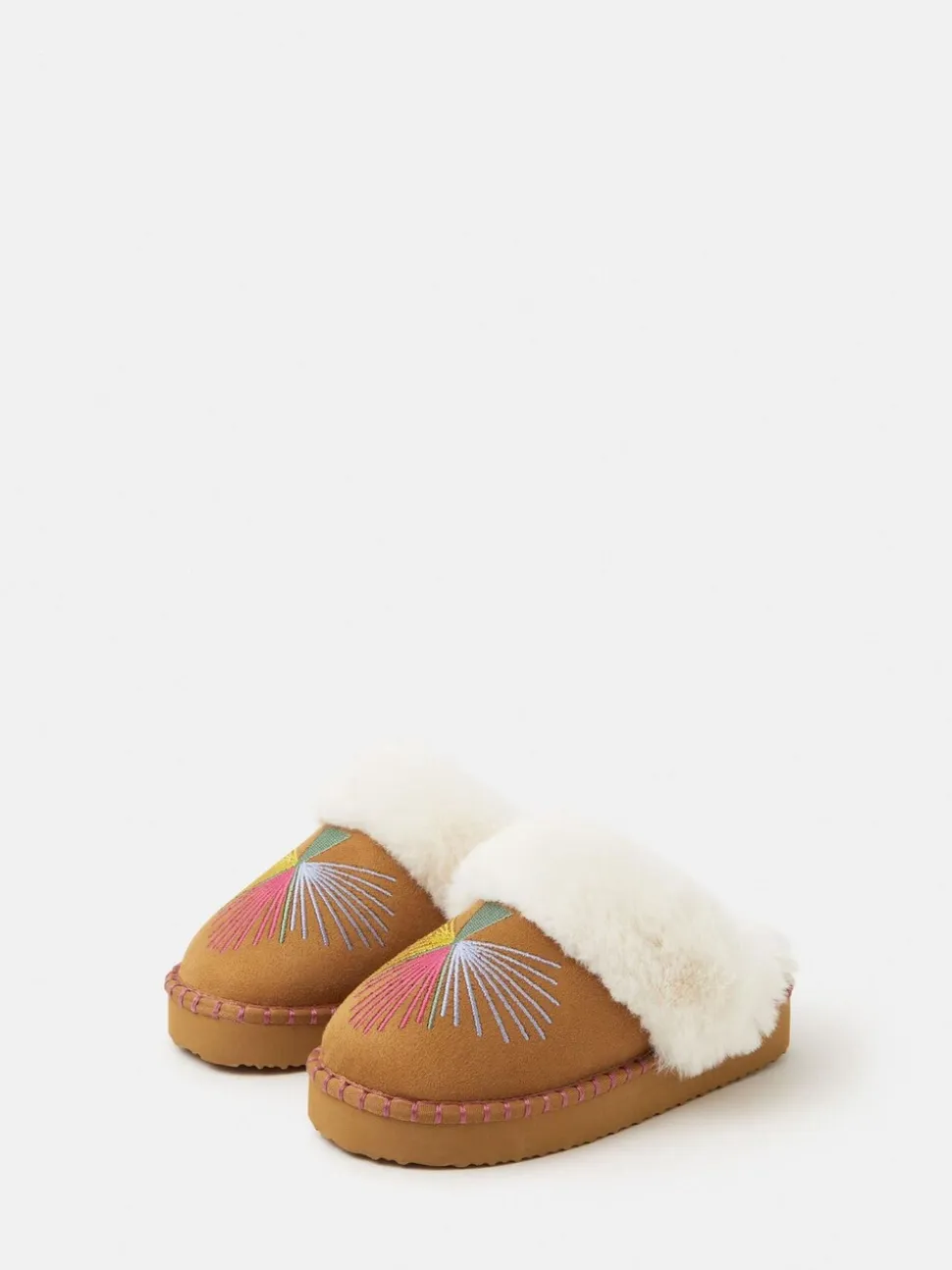 Accessorize chaussons mules brodés