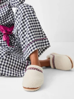 Accessorize chaussons mules en peau de mouton