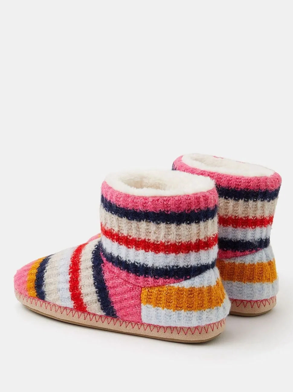 Accessorize Chaussons rayés en maille Bottes