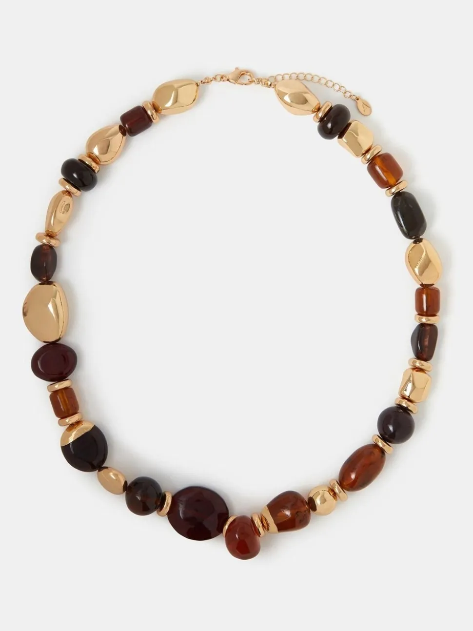 Accessorize Collier épais de perles en résine