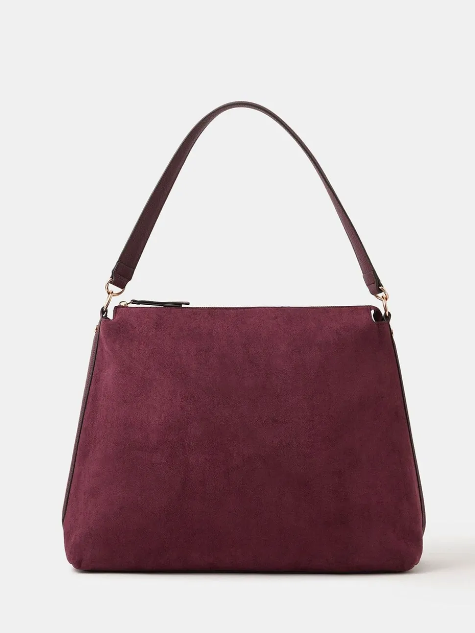 Accessorize grand sac à main en suédine souple