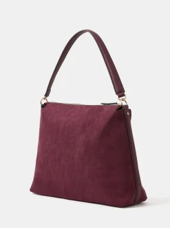 Accessorize grand sac à main en suédine souple