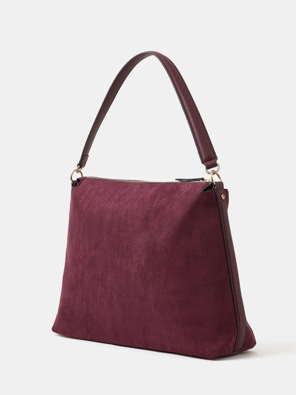 Accessorize grand sac à main en suédine souple