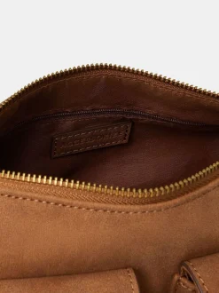 Accessorize Sac à bandoulière à poche en faux shearling