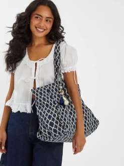 Accessorize Sac cabas géométrique