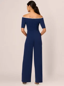 Adrianna Papell Tricot à nouer en crêpe