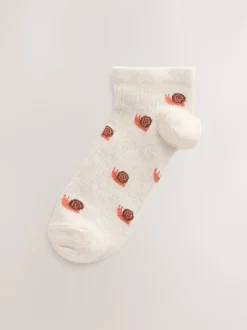 Animaux d’automne Ditsy - Lot de 4 chaussettes de sport