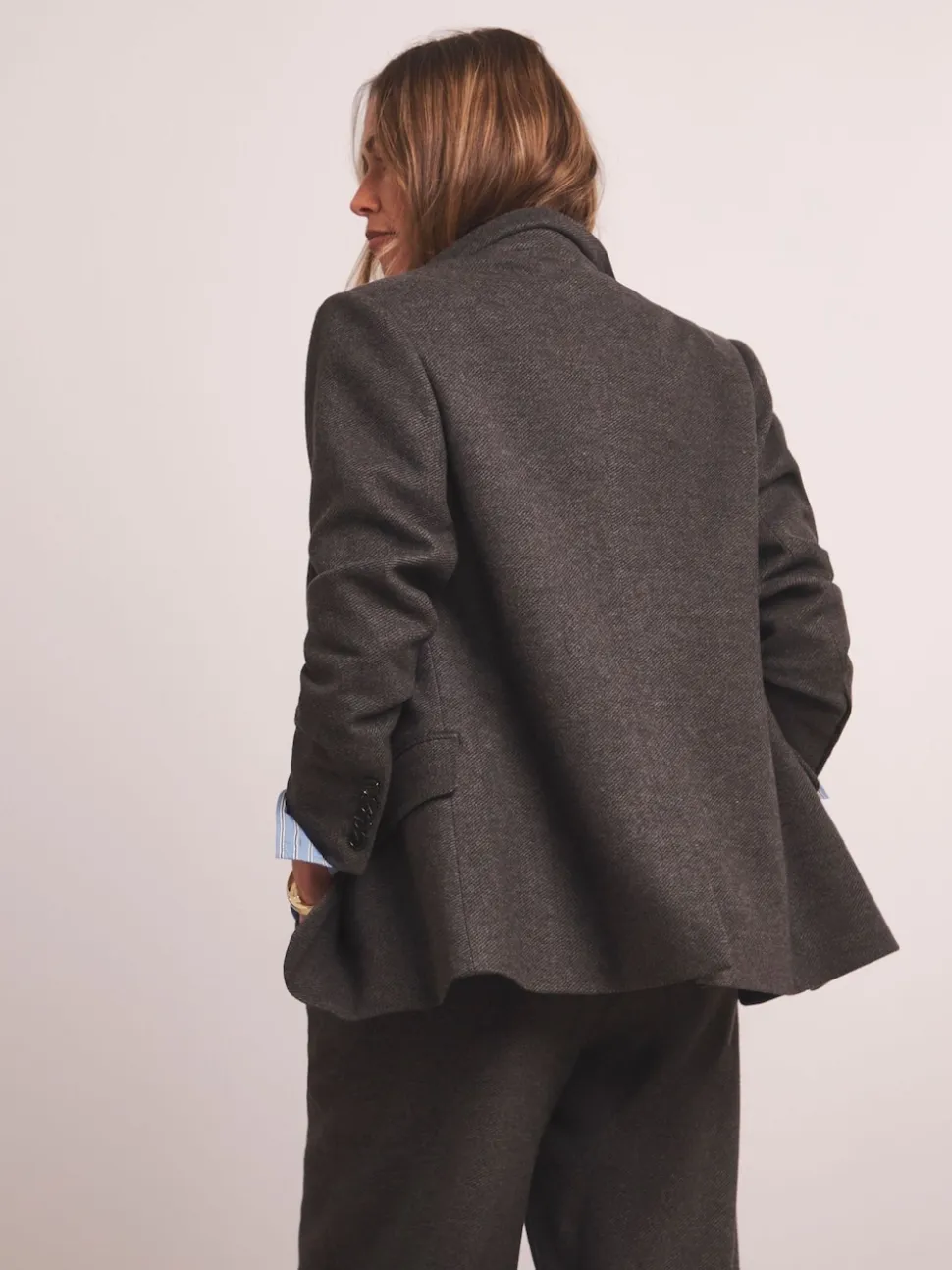 Anthology By JD Williams Blazer à simple boutonnage à chevrons haut de gamme
