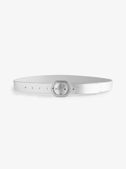 Argent - Ceinture Métallique Régulière