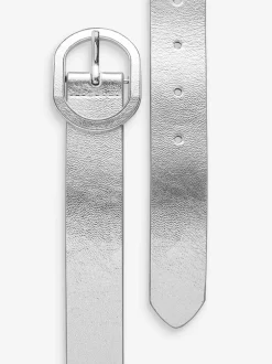 Argent - Ceinture Métallique Régulière