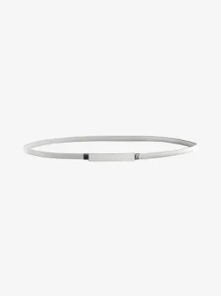 Argent - Ceintures de plaques extensibles maigres