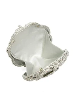 Argent - Dune London Bling Hard Embellished Flow Bag