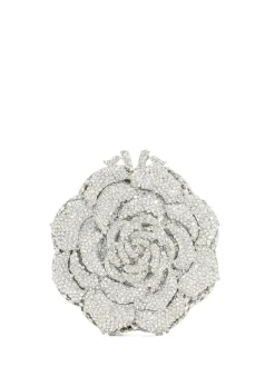 Argent - Dune London Bling Hard Embellished Flow Bag
