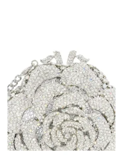 Argent - Dune London Bling Hard Embellished Flow Bag