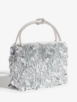 Argent - Friends Like These sac à poignée supérieure à sequins