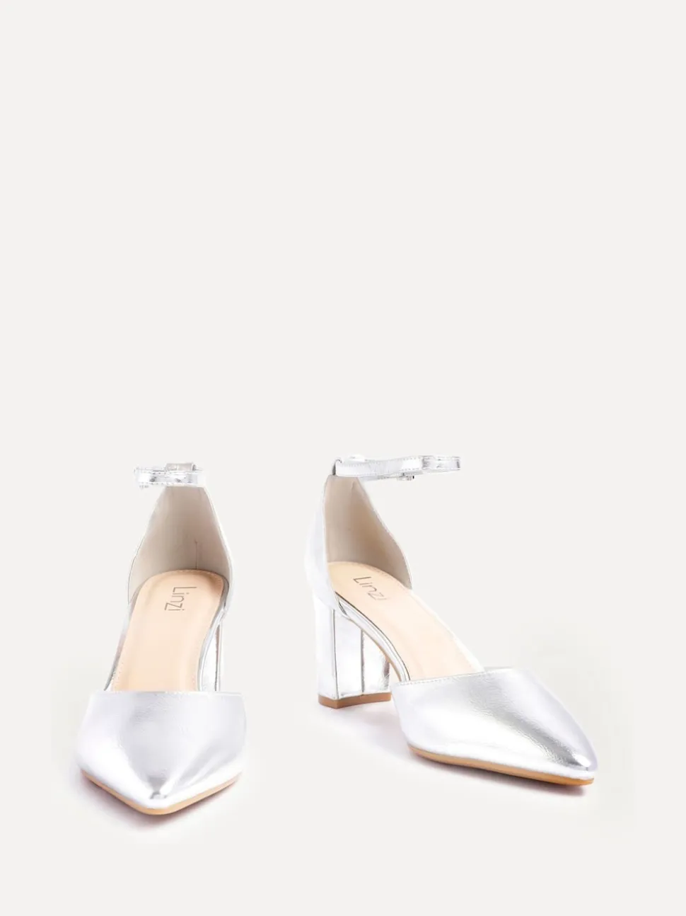 Argent - Linzi Leona Closed Back Court Block talons
