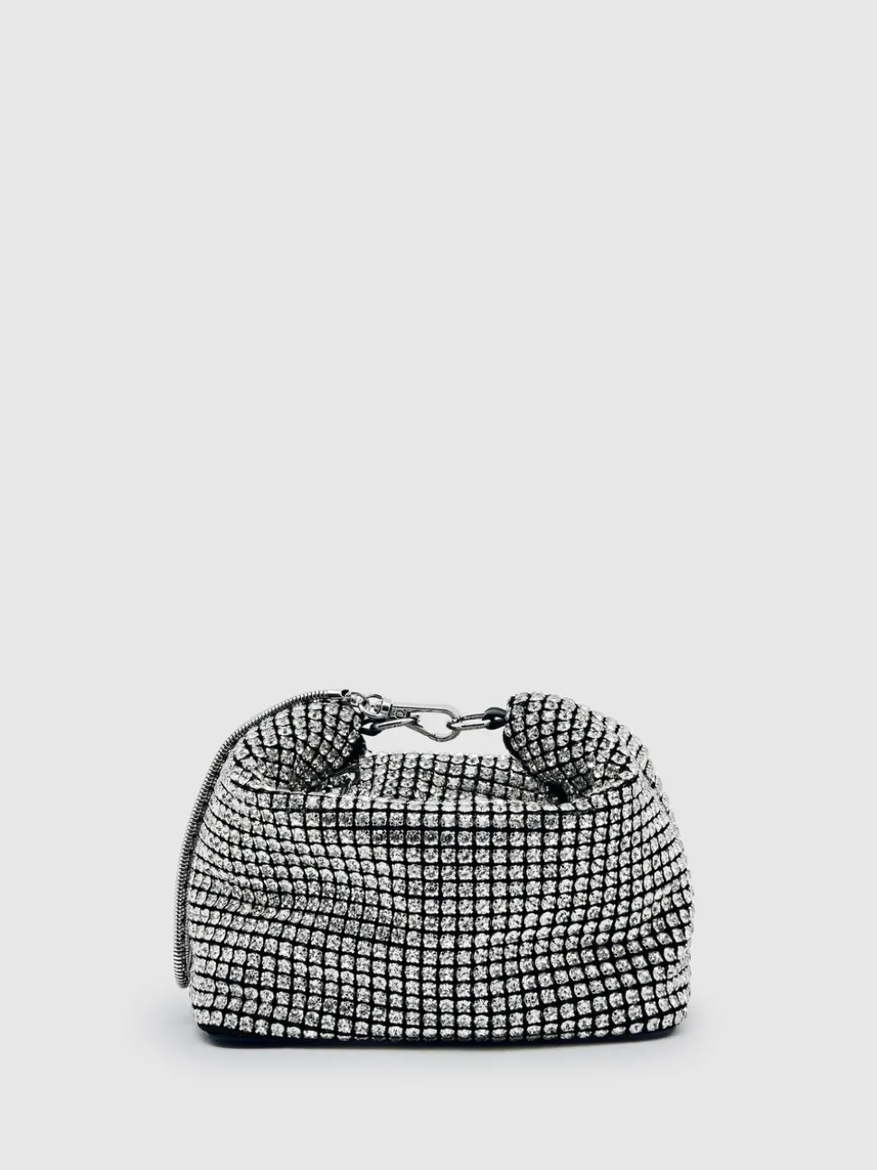 Argent - Pochette à bracelet en cristal Reiss Leah