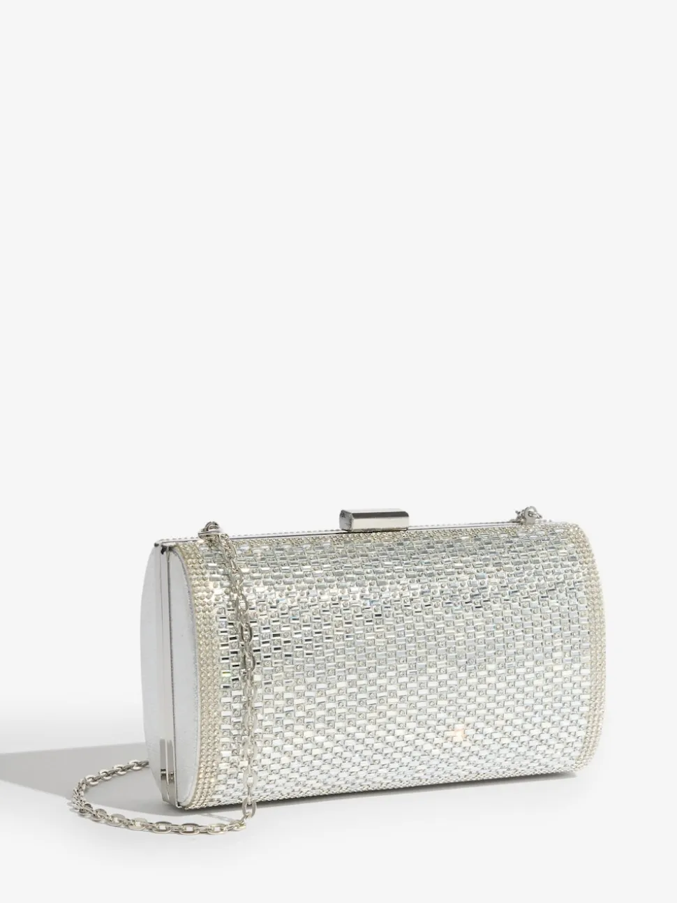 Argent - Pochette Lipsy avec ornements
