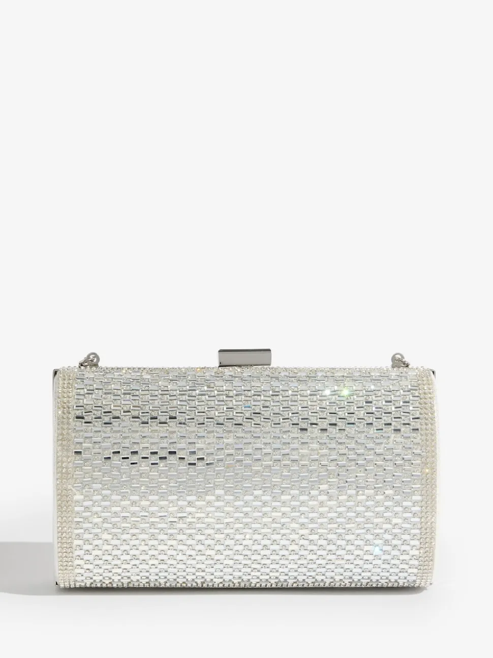 Argent - Pochette Lipsy avec ornements