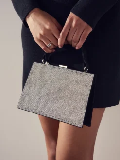Argent - Sac à main scintillant