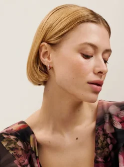 Argent - Ted Baker Heplie : Boucles d'oreilles en cristal