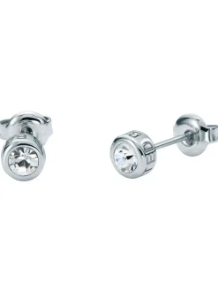 Argent - Ted Baker Tone Sinee Mini Boucles d'oreilles en cristal