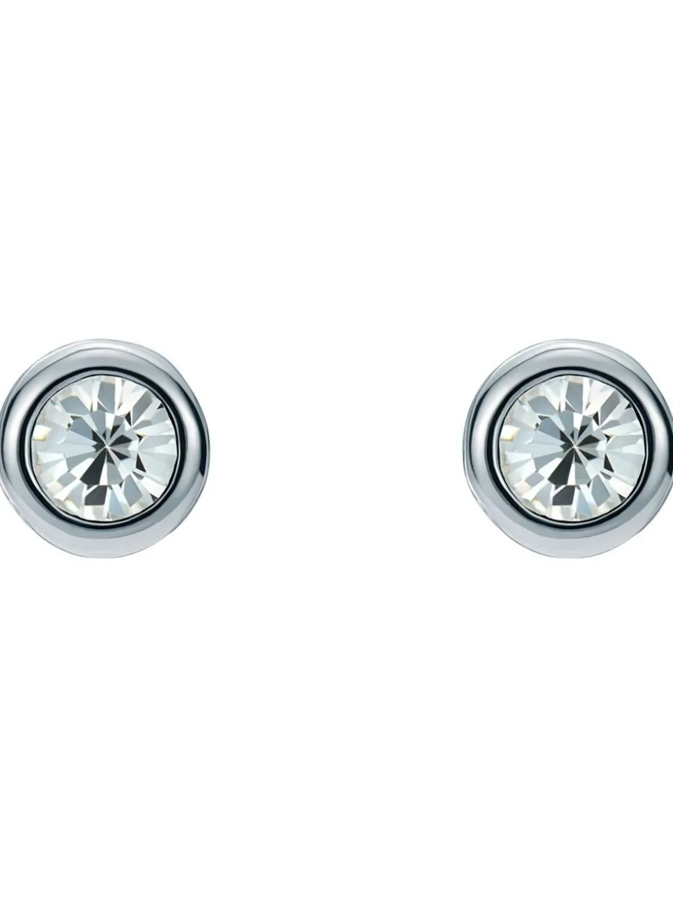 Argent - Ted Baker Tone Sinee Mini Boucles d'oreilles en cristal