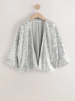Argent - Veste à sequins