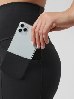 Athleta Salutation Taille haute Pocket Cycliste