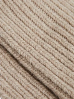 Avoine - Reiss - Chaussettes Carmen en tricot côtelé et cachemire