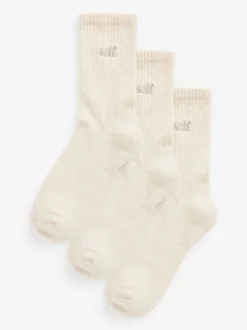 Avoine - Self. Chaussettes de cheville Cushion Sole Lounge 3 Pack