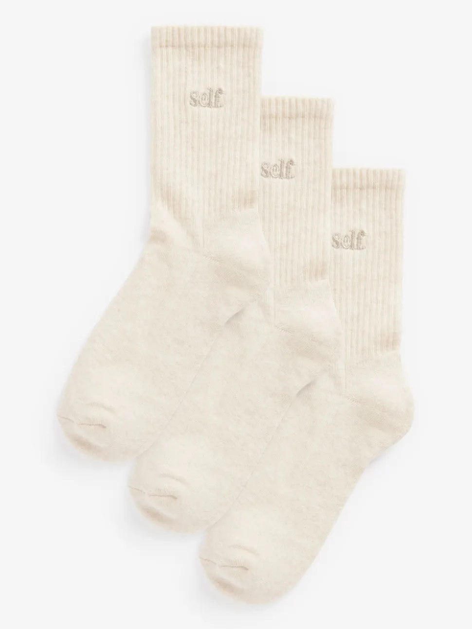 Avoine - Self. Chaussettes de cheville Cushion Sole Lounge 3 Pack