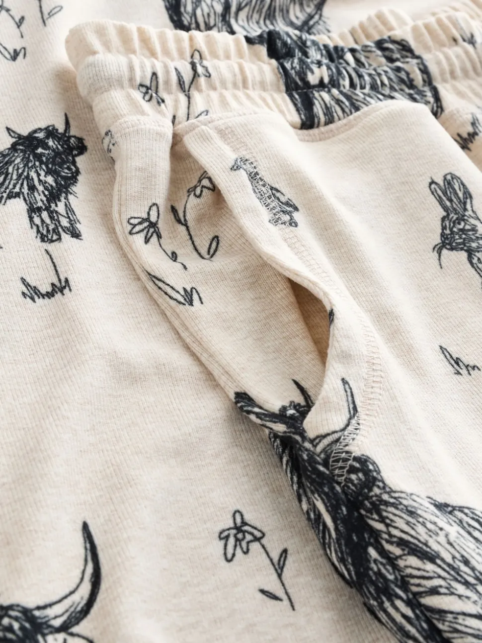 Avoine Hamish The Highland Cow - Pyjama confortable à manches longues