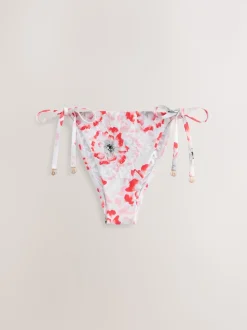B by Ted Baker Caleçons taille haute Fleuri blanc