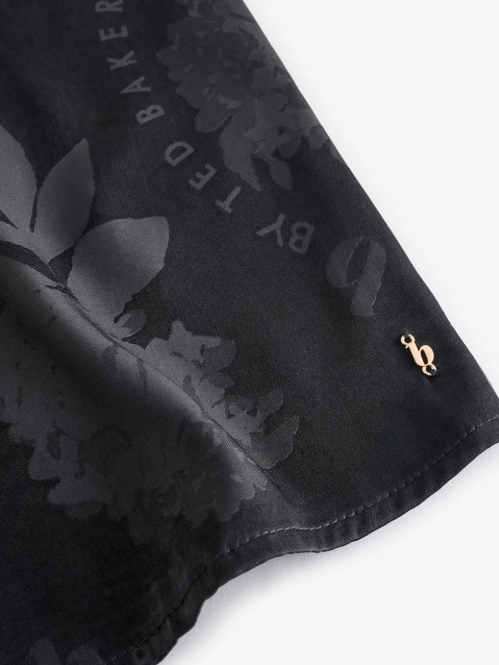B by Ted Baker Pyjamas caraco Noir Fleuri en jacquard