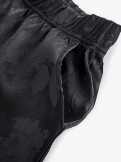 B by Ted Baker Pyjamas caraco Noir Fleuri en jacquard