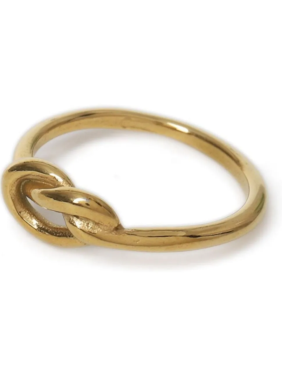 Bague Aela de ton or en acier inoxydable avec nœud