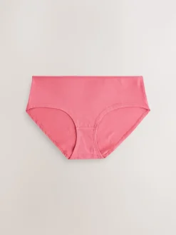 Baie/Rose - Culotte en coton riche 7 Pack