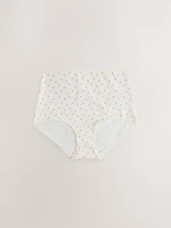 Baie/Rose - Culotte en coton riche 7 Pack