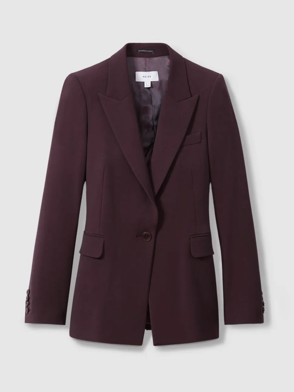 Baies - Blazer de costume droit ajusté Reiss Gabie