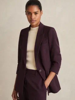 Baies - Blazer de costume droit ajusté Reiss Gabie