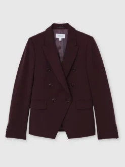 Baies - Blazer de costume Reiss Gabi à double boutonnage