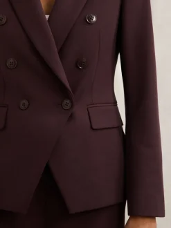 Baies - Blazer de costume Reiss Gabi à double boutonnage