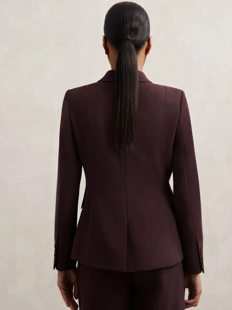 Baies - Blazer de costume Reiss Gabi à double boutonnage