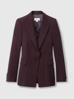 Baies - Blazer de costume droit ajusté Reiss Gabie